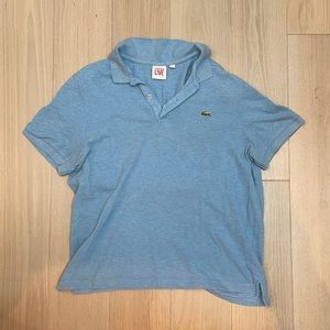 Blue Lacoste Polo